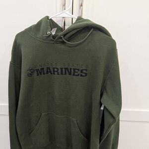 United States Marines Green Hoodie